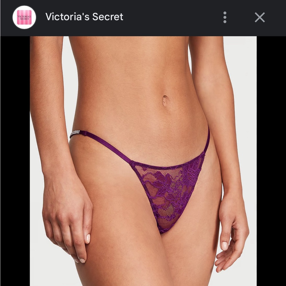 Victoria’s Secret Very Sexy Shine Strap V-String size S